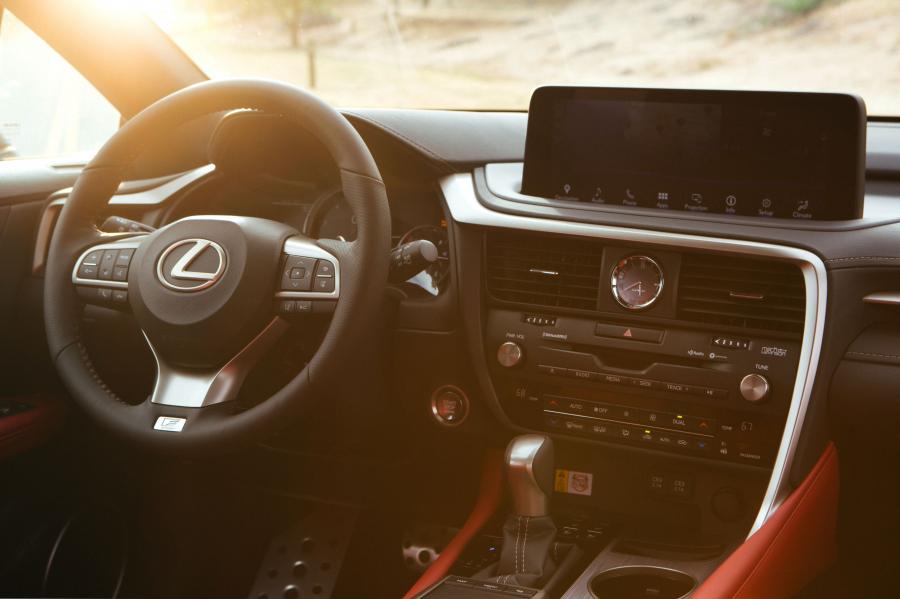 Панель приборов Lexus RX350 F-Sport 2019 года  (NA) (фото 32 из 38)